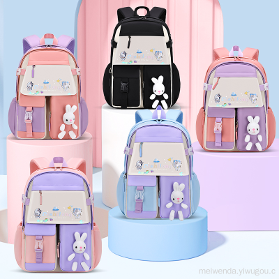 One Piece Dropshipping Student Schoolbag Fashion Large Capacity Spine Protection Backpack Wholesale