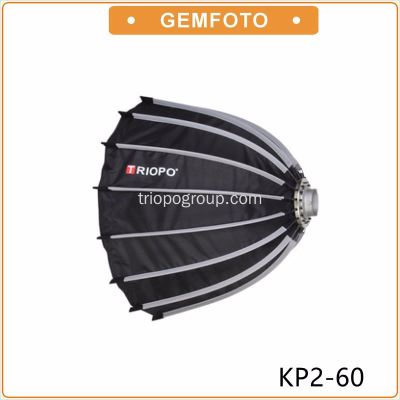 TRIOPO KP2-60 soft box studio flash light camera photography