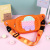 Cartoon Waist Bag Press-Type Decompression Silicone Toy Bag Macaron Mouse Killer Pioneer Messenger Bag Squeezing Toy Decompression Bag