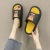 Women's Summer Slippers Home Indoor Home Couple Trend Shit Feeling Thick Bottom Non Slip Outdoor Men's Slippers