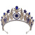 Amazon Bridal Crown Headband European and American Rhinestone Alloy Crown Headdress Banquet Birthday Wedding Accessories Accessories