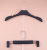 Clothes Hanger Connecting Strip Leather Strap Set with Hanger Pants Rack Transparent Clothes Link Strips Trouser Press Hanger Clothes
