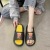 Women's Summer Slippers Home Indoor Home Couple Trend Shit Feeling Thick Bottom Non Slip Outdoor Men's Slippers