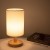 Nordic Creative Bedroom Bedside Solid Wood Desk Lamp Study Desk Cabinet Desk Lamp Creative Simple Usb Night Light