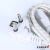 Nepal Indonesia Wiring Power Cord Strand Nylon Braided European Standard Power Cord 1.5 M 1.2 M Two-Core Three-Core