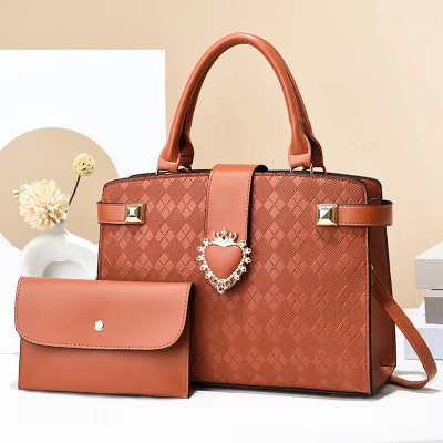  Love Heart Twist Lock Bag Trendy Women's Bags Shoulder Handbag Messenger Bag Factory Wholesale 15426