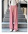 Puff Pants Spring and Summer New Elastic Waist Drawstring Idle Style Slimming and Straight Wide Leg Pants High Waist Loose-Fitting Mopping Pants Women