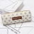 Large Capacity Pencil Case Women's Simple Plaid Dot Pencil Stationery Box Primary School Student Cute Junior High School Student Korean Style Factory Wholesale