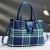 One Piece Dropshipping Grid Popular Trendy Women's Bags Shoulder Handbag Messenger Bag Factory Wholesale 15442