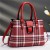 One Piece Dropshipping Grid Popular Trendy Women's Bags Shoulder Handbag Messenger Bag Factory Wholesale 15442