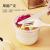 Skypurl Disposable Knife Fork Spoon Degradable Tableware Corn Starch Food Grade Knife Thickened Set Soup Spoon Cake Fork