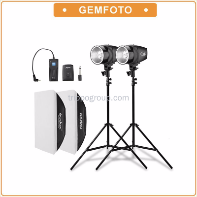 Godox studio flash light kit GD-3X GEMFOTO camera photography