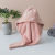 Thickened Water-Absorbing Quick-Drying Soft and Comfortable Thickened Head Towel Women's Bag Edge Coral Velvet Hair-Drying Cap Wholesale