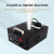 1500W Smoke Making Machine 6 PCs Full Color LED Gas Column Smoke Machine Wedding Bar Stage Light up Sprayer