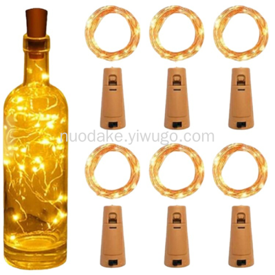 Bottle Stopper Light AG13 Button Battery Led Colored Lamp Christmas Decoration String XINGX Copper Wire Lighting Chain Wine Bottle Stopper Light