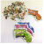 Inflatable Handheld Fireworks Display Handheld Confetti Cracker Birthday Party Gathering Inflatable Fireworks Gun Toy