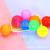 Sticky target ball decompression children's toy fluorescent luminous throwing vent ceiling ball