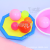 Sticky target ball decompression children's toy fluorescent luminous throwing vent ceiling ball