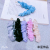 Korean Style Internet Celebrity Same Style Banana Clip Vertical Clip Ponytail Hairpin Hairpin Pleated Fabric Headdress Style Clip