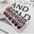 European and American Cross-Border Cute Children's Hairpin Printing Color Paint Girl's BB Clip Small Mini Hairpin Hair Accessories Set