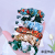 Korean Style Internet Celebrity Same Style Banana Clip Vertical Clip Ponytail Hairpin Hairpin Pleated Fabric Headdress Style Clip