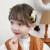 Children's Cartoon Barrettes Girls' Korean Style Non-Hurt Hair Accessories Bag Rag Hairpin Cute Baby Little Clip Princess Headdress