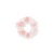 Romantic Pink Blue Sweet Embroidery Flower Large Intestine Ring Organza Hair Ring Ins Mesh Embellished Headband Girls' Hair Accessories