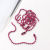 DIY Ornament Accessories Wholesale Color Bead Necklace 12cm Lanyard Pendant Lacquer Hanger Connection Tag Chain Bead Iron