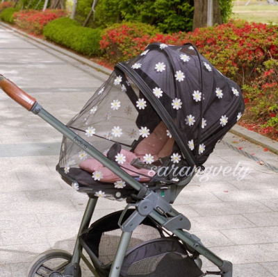 Korean Ins Infantile Mosquito Net Complete-Type Universal Baby Stroller Summer Anti-Mosquito Net Breathable Crib