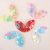 Korean Style Colorful Sequined Rabbit Ears Cloth Sticker Handmade Barrettes Fabric Flower Making