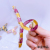 Ornament Korean Style Internet Influencer Hair Clip Vintage Painted Gold Paint Hair Claw All-Matching Elegant Hair Accessories Female Grip Temperament Shark Clip