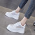 Hollowed Women's Shoes 2022 Spring and Summer New Comfort Within Platform White Shoes Slip-on Women's Breathable Mesh Shoes