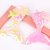 New Princess Series Laser Sequins Cartoon Mermaid Starfish Shell Children Side Clip Press Clip Hair Accessories Headwear