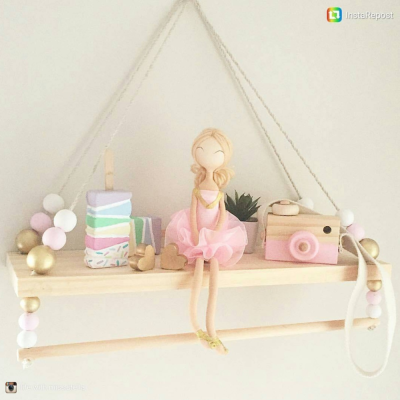 Double-Layer Doll Storage Rack for Foreign Trade