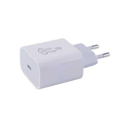Pd20w Phone Fast Charge Charger Type-C Port Applicable to European and American Standard 18W Wall Power Adapter.
