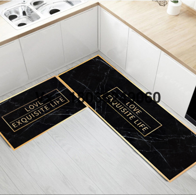 Kitchen Pad Hydrophilic Pad Non-Slip Mat Door Mat Bathroom Mat 3D Printing Pattern Printed Carpet Floor Mat Door Mat