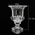 Retro European Entry Lux Transparent Crystal Glass Vase Fruit Plate Modern Household Rich Bamboo Flower Vase Bud Full Series