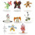 8 Digital Baby Anime Garage Kits Model Ancient Beast Bada Beast Beetle Beast Gabumon Capsule Toy Decoration Doll