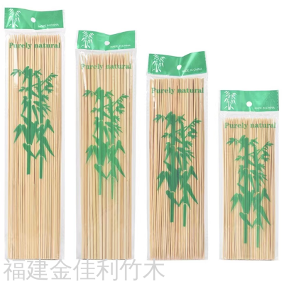 Disposable Bamboo Stick Skewer Fruit Prod Roasted Sausage Mutton Good Smell Stick Bamboo Stick Sugar Gourd String Stick