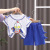 Children's Clothing Boys' Summer Suit 2022 New Three-Dimensional Ultraman 1-3 Years Old 5 Baby Summer Clothing Short Sleeve Two-Piece Suit Fashion