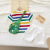 Boy's Summer Suit Western Style Boy Handsome Stylish Two-Piece Suit Children's Clothes Baby Summer Clothing with Dinosaur Bag