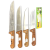 Kitchen Stainless Steel Knife Table Knife Meat Cutting Kitchen Knife Slaughter Knife 8-Inch 10-Inch 12-Inch Wooden Handle