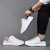 First Layer Cowhide Men's Wheat White Shoes Genuine Leather Fashion Casual Shoes Breathable Single Layer Leather 2022 New Men's Shoes