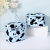 Milk Pattern Cosmetic Bag Wash Bag Cosmetics Storage Bag Bathroom Bag Travel Bag Cosmetic Case Makeup Fixing Bag