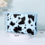 Milk Pattern Cosmetic Bag Wash Bag Cosmetics Storage Bag Bathroom Bag Travel Bag Cosmetic Case Makeup Fixing Bag