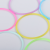 Luminous Silicone Rubber Band Bracelet Silica Gel Thin Bracelet Thread Warp 2mm Ring Ornament Can Tie Hair