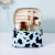 Milk Pattern Cosmetic Bag Wash Bag Cosmetics Storage Bag Bathroom Bag Travel Bag Cosmetic Case Makeup Fixing Bag