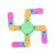 Creative Pressure Relief Chain Fidget Spinner Toy Cross-Border Deformation Machinery Fingertip Rotating Gyro Children's Gift Wholesale