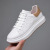 First Layer Cowhide Men's Wheat White Shoes Genuine Leather Fashion Casual Shoes Breathable Single Layer Leather 2022 New Men's Shoes