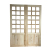 Fir Wooden Door Customization Solid Wood Door Wood Composite Door Custom Double Open to Open Pure Solid Wood Solid Wood Door Log Fir Wooden Door